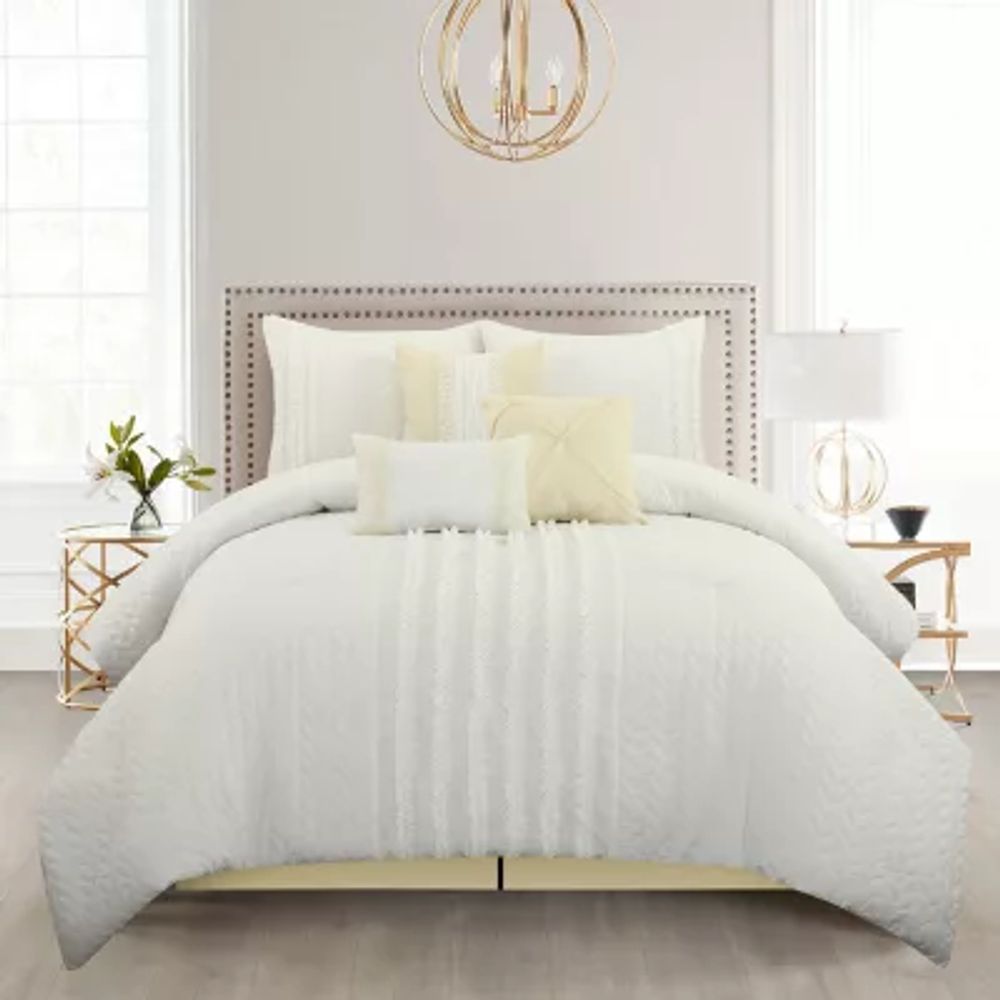 Stratford Park Sullie 7pc Midweight Comforter Set