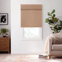 Eclipse Bamboo Cordless Light-Filtering Roman Shade