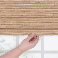 Eclipse Bamboo Cordless Light-Filtering Roman Shade