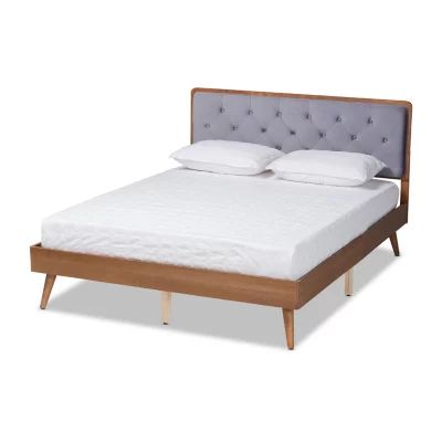 Modern Upholstered Rectangle Bed