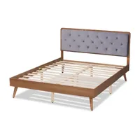 Modern Upholstered Rectangle Bed