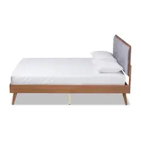 Modern Upholstered Rectangle Bed