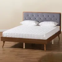 Modern Upholstered Rectangle Bed