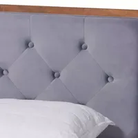 Modern Upholstered Rectangle Bed