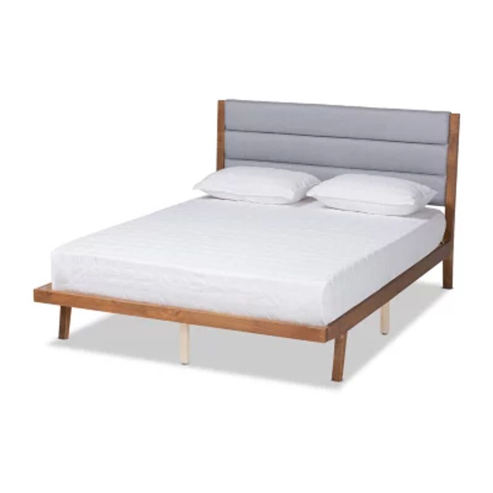 Jarlan Upholstered Rectangle Bed