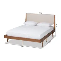 Senna Upholstered Rectangle Bed