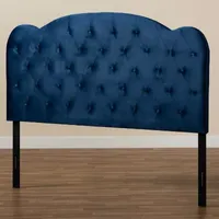 Clovis Wooden Upholstered Headboard