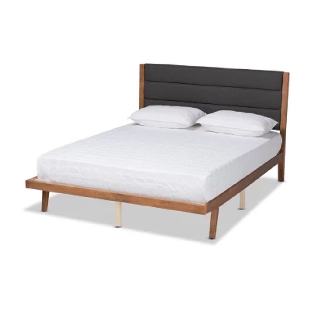 Jarlan Upholstered Rectangle Bed