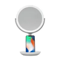 Sharper Image SpaStudio Vanity 8-Inch Mirror With Qi Wireless Charging