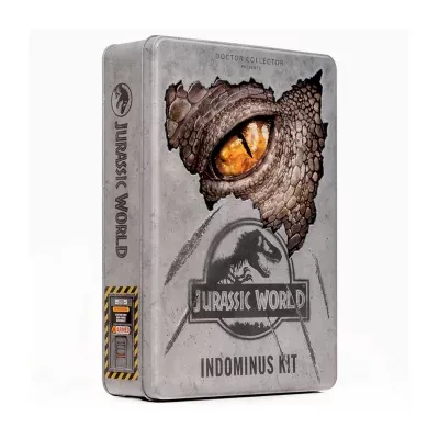 Doctor Collector Jurassic World: Indominus Kit- Collectible Tin Kit 23-pc. Memorabilia