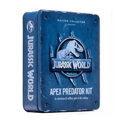 Doctor Collector Jurassic World: Apex Predator Kit - Collectible Tin Kit 16-pc. Memorabilia