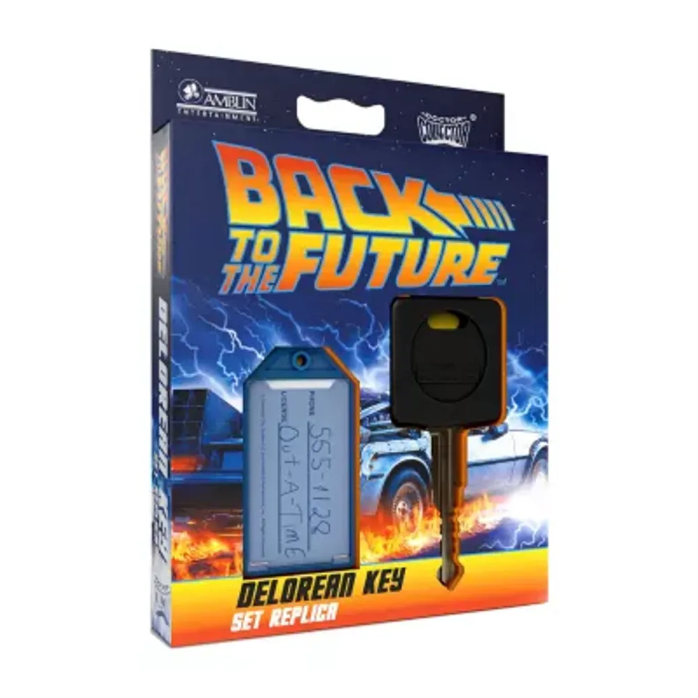 Doctor Collector Collectable Back To The Future Delorean Key Set Replica 2-pc. Memorabilia