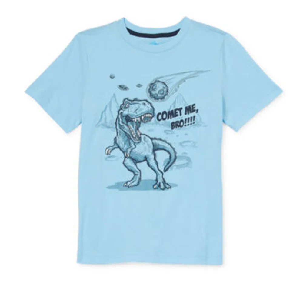 Thereabouts Little & Big Boys Crew Neck Short Sleeve Graphic T-Shirt