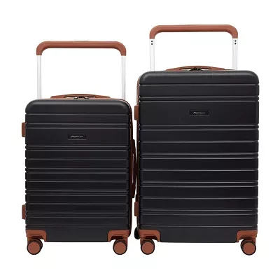 Travelers Club Atlas 2-pc. Hardside with Extra-wide Telescopic Handle Luggage Set