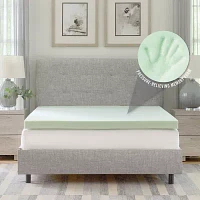 Bodipedic Home 3-Inch Green Tea Infused Memory Foam Mattress Topper