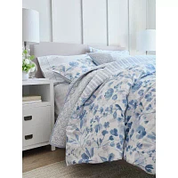 IZOD Felicity Floral Cotton Reversible Comforter Set