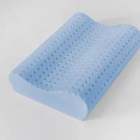 Bodipedic Home Gel Support Contour Memory Foam Bed Pillow