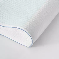 Bodipedic Home Gel Overlay Memory Foam Contour Pillow