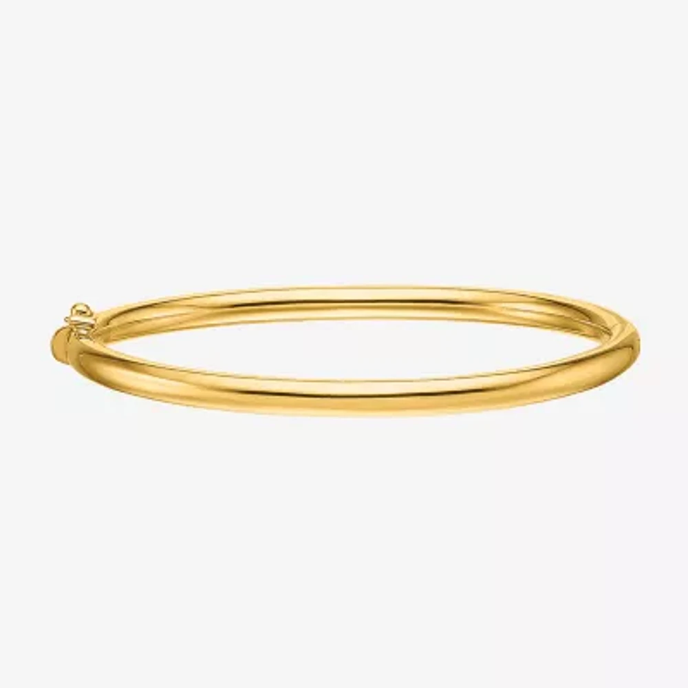 Made in Italy 18K Gold Bangle Bracelet