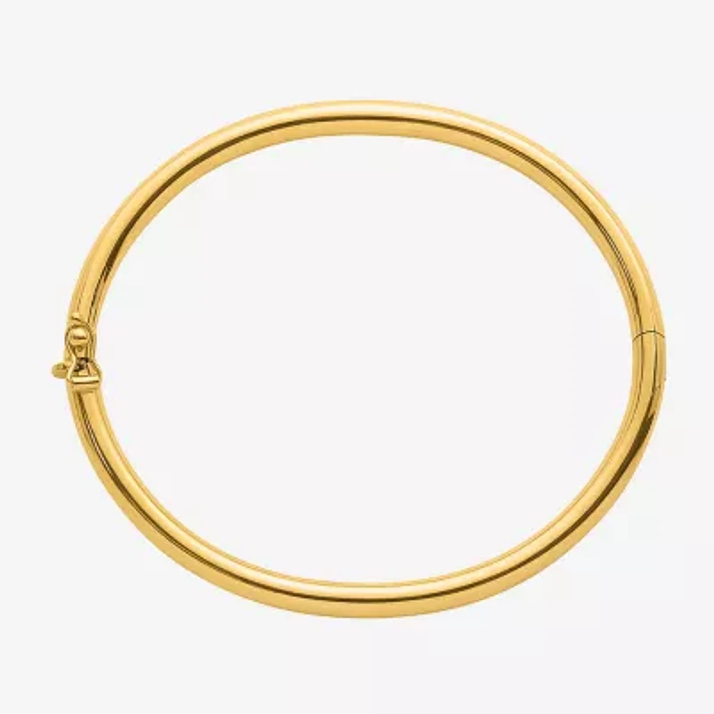 Made in Italy 18K Gold Bangle Bracelet