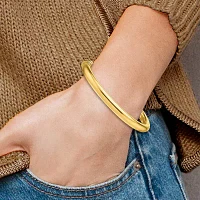 Made in Italy 18K Gold Bangle Bracelet