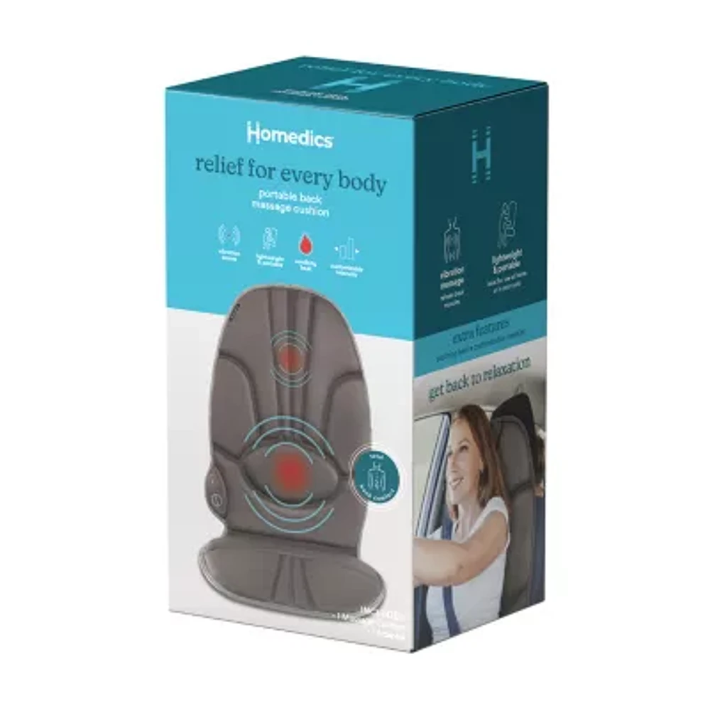 HoMedics Portable Back Massage Cushion with Heat