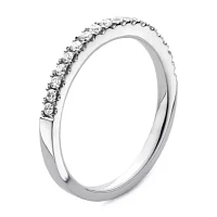 Modern Bride® Signature 1/4 CT. T. W. Diamond 14K White Gold Wedding Band