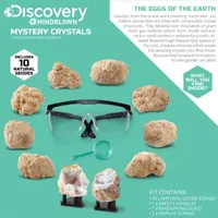 Discovery™ #Mindblown Geode Crystal Excavation Kit