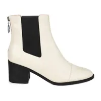 Journee Collection Womens Nigella Stacked Heel Booties