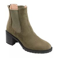 Journee Collection Womens Jentry Stacked Heel Booties