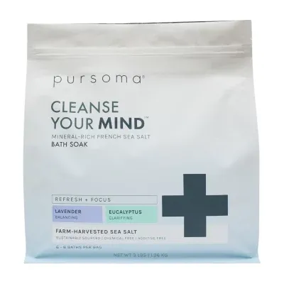 Pursoma Wellness Cleanse Your Mind Bath Soak
