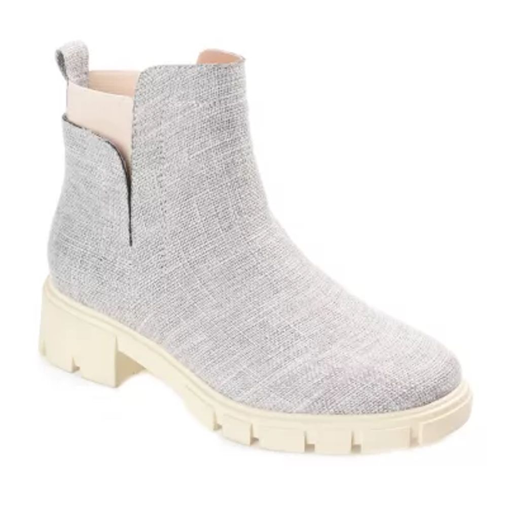 Journee Collection Womens Jeeva Block Heel Booties