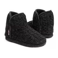 Muk Luks Leigh Womens Bootie Slippers