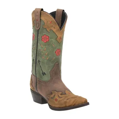 Laredo Womens Miss Kate Block Heel Cowboy Boots