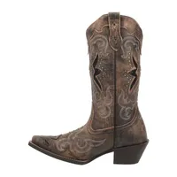 Laredo Womens Block Heel Cowboy Boots Wide Width