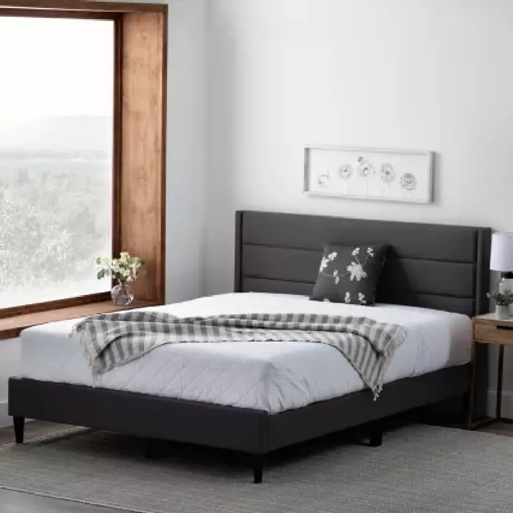 Dream Collection by Lucid® Hudson Upholstered Platform Bed