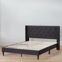 Dream Collection by Lucid® Witten Winged Upholstered Platform Bed