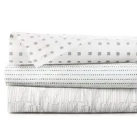 City Scene Cotton Peracle 200TC Easy Care Sheet Set