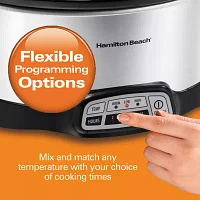 Hamilton Beach® 7-qt. Programmable Oval Slow Cooker