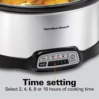 Hamilton Beach® 7-qt. Programmable Oval Slow Cooker