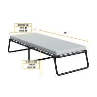 Simmons Beautysleep Foldaway Guest Bed - Single