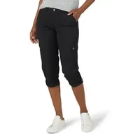 Lee® Womens Flex To Go Mid Rise Cargo Capri Pants