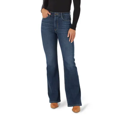 Wrangler® Womens Stretch High Rise Flare Jean