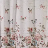 Avanti Butterfly Garden Shower Curtain