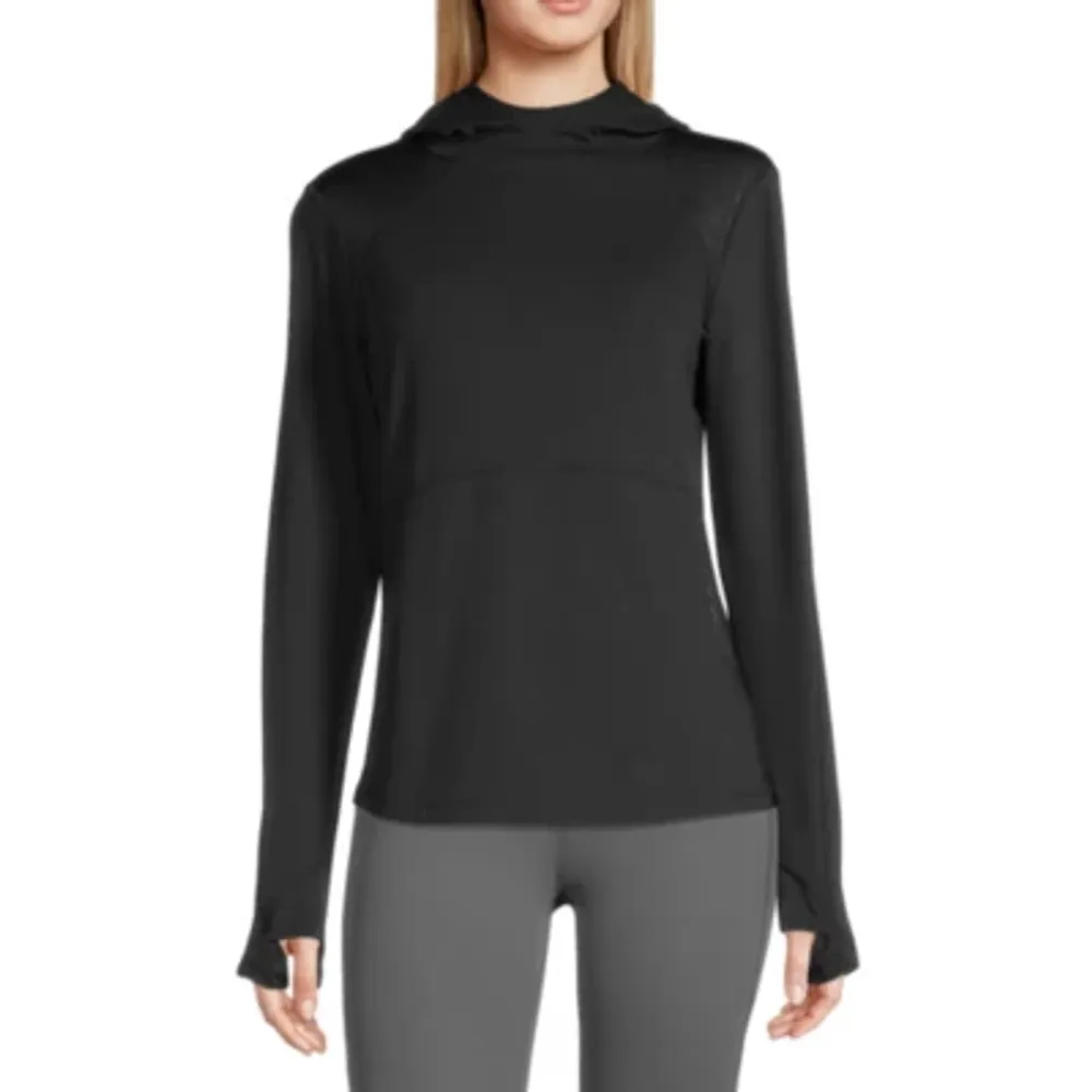 Xersion Womens Long Sleeve Hoodie Plus