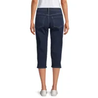 Liz Claiborne Sara Mid Rise Cropped Pants