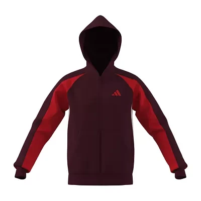 adidas Mens Hooded Long Sleeve Sweatshirt