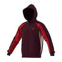 adidas Mens Hooded Long Sleeve Sweatshirt