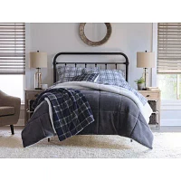 North Pole Trading Co. Faux Mink To Sherpa Reversible Comforter