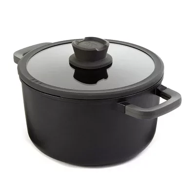 BergHOFF Leo Stone+  Cramic 5.9-qt. Non-Stick Stockpot with Lid